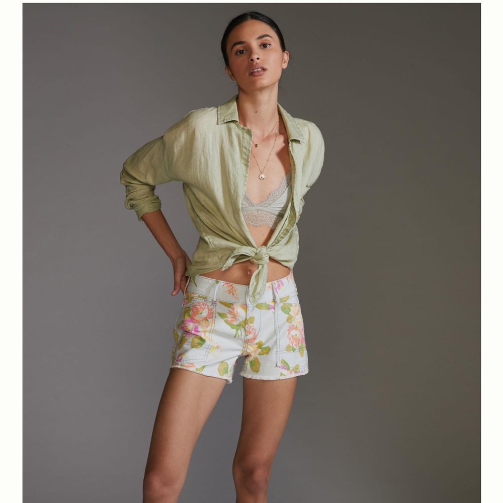 Pilcro The Wanderer Low-Rise Shorts Sz 32 NWT!